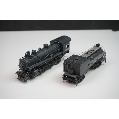 217 - Boxed Westside Model Company HO gauge T-31 4-6-0 Southern Pacific 2356 brass locomotive & tender, ma... 