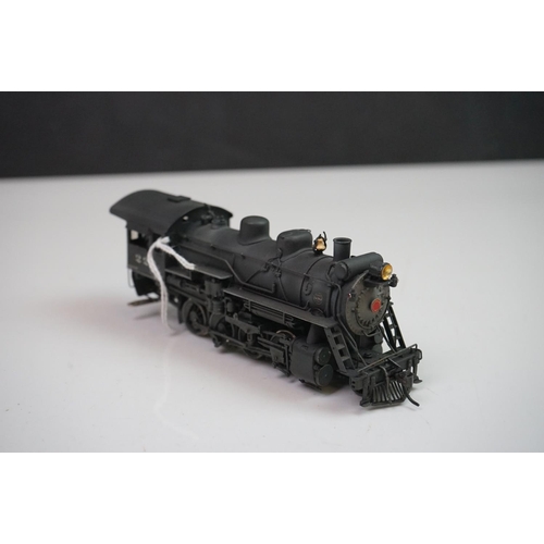 220 - Boxed United Scale Models HO gauge St Claire & Southern 2-8-0 Consolidation 229 brass locomotive & t... 