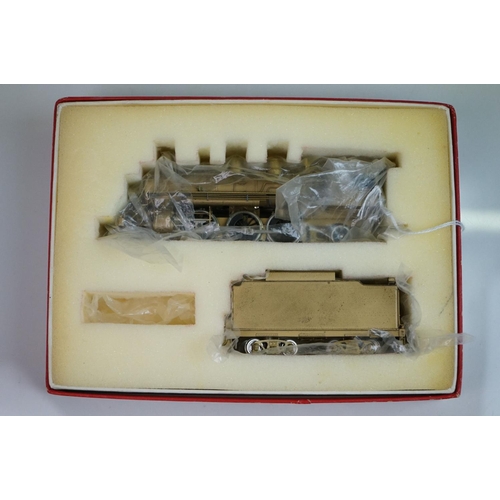 230 - Boxed Westside Model Company HO gauge SP PR-1 2-6-2 brass locomotive & tender, made in Japan, unpain... 