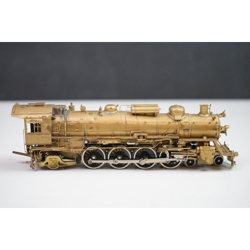 232 - Boxed Toby HO gauge Frisco 4-8-2 brass locomotive & tender exclusively for Pacific Fast Mail (Japan)... 