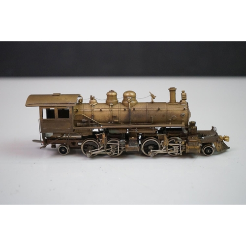 238 - Boxed Gem Models HO gauge IM-105 Baldwin Mallet 2-4-4-2 brass locomotive & tender, unpainted, appear... 