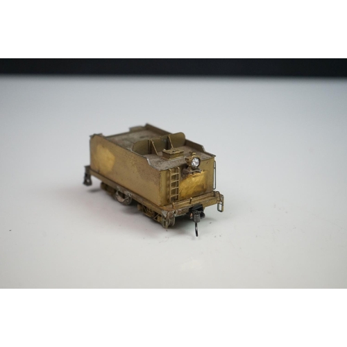 238 - Boxed Gem Models HO gauge IM-105 Baldwin Mallet 2-4-4-2 brass locomotive & tender, unpainted, appear... 