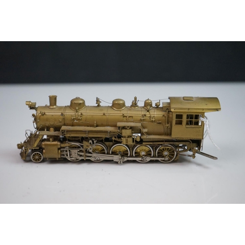 239 - Boxed Empire Midland HO gauge Great Western of Colorado #90 2-10-0 brass locomotive & tender, unpain... 