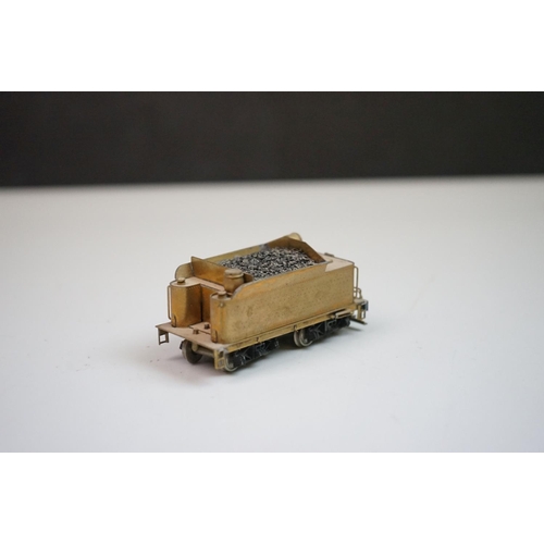 240 - Boxed Akane Model Trains HO gauge M&P 2-8-0 brass locomotive & tender, unpainted, made in Japan by T... 