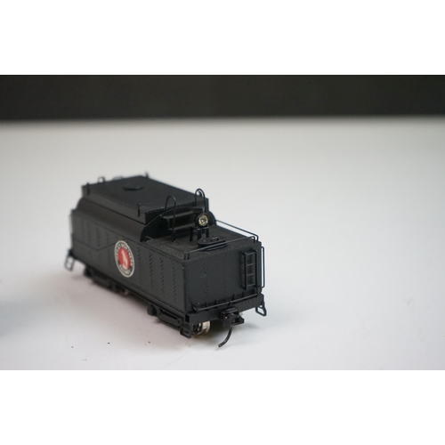 241 - Boxed Tenshodo HO gauge Great Northern 2-8-0  Class F-8 No 158 brass locomotive & tender, painted, a... 