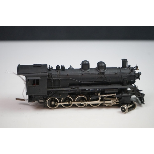 243 - Boxed United Scale Models HO gauge Frisco Russian 2-10-0 brass locomotive & tender,  for Pacific Fas... 