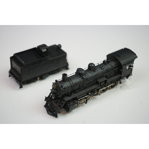 243 - Boxed United Scale Models HO gauge Frisco Russian 2-10-0 brass locomotive & tender,  for Pacific Fas... 