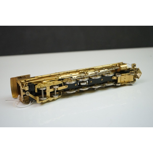 244 - Japanese Fujiyama HO gauge A-3 4-8-4 brass locomotive for Pacific Fast Mail Northern, with tender. C... 