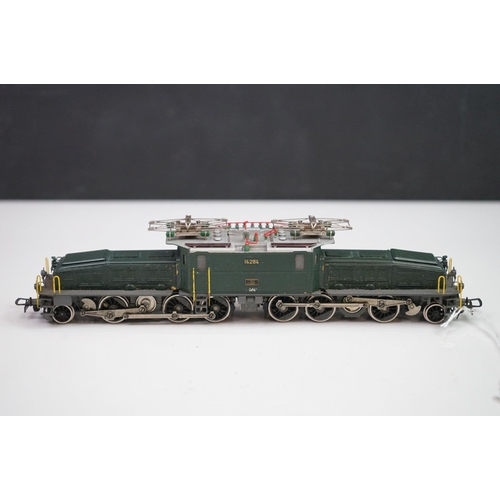 245 - Toby Models HO gauge Swiss Crocodile Elect locomotive for Fulgurex, appearing vg with custom box