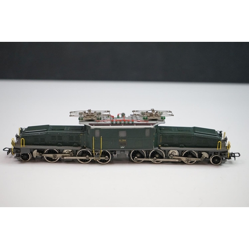 245 - Toby Models HO gauge Swiss Crocodile Elect locomotive for Fulgurex, appearing vg with custom box