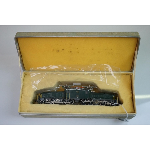 245 - Toby Models HO gauge Swiss Crocodile Elect locomotive for Fulgurex, appearing vg with custom box