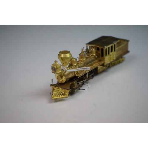 251 - Boxed Master Series HO gauge DSP&P Mason Bogie Denvewr 2-8-6T brass locomotive, unpainted, precision... 