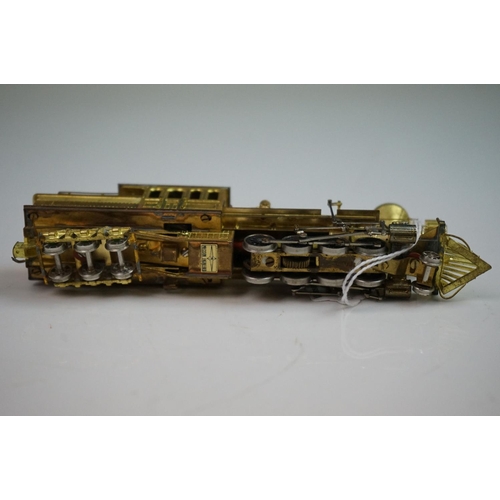 251 - Boxed Master Series HO gauge DSP&P Mason Bogie Denvewr 2-8-6T brass locomotive, unpainted, precision... 