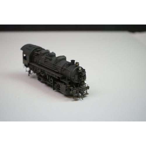 252 - Boxed Lambert Associates HO gauge Chesapeake & Ohio Railroad C-15-A 0-8-0 Silver Series ltd run bras... 