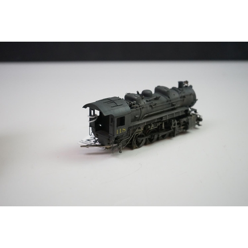 252 - Boxed Lambert Associates HO gauge Chesapeake & Ohio Railroad C-15-A 0-8-0 Silver Series ltd run bras... 