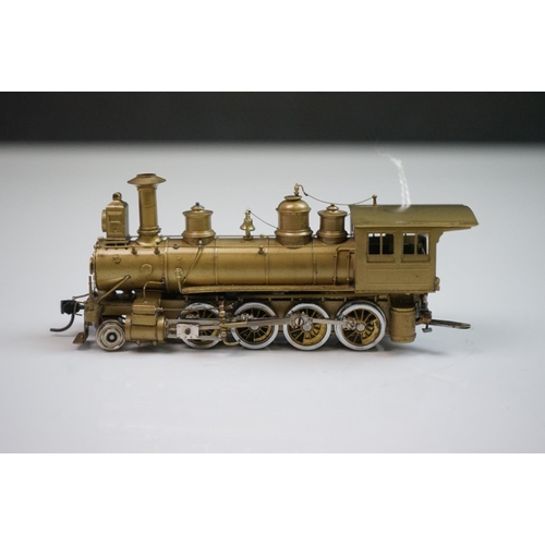 256 - Boxed Empire Midland Limited Series HO gauge PRR HIA 2-8-0 (1874) DL-104 brass locomotive & tender, ... 