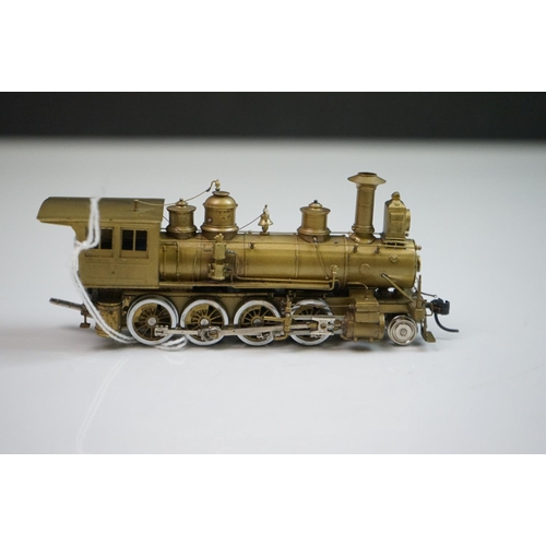 256 - Boxed Empire Midland Limited Series HO gauge PRR HIA 2-8-0 (1874) DL-104 brass locomotive & tender, ... 