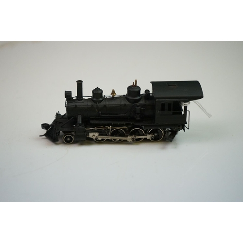 261 - Japanese MSG HO gauge 2-8-0 locomotive & tender, painted, appearing excellent, with tatty box