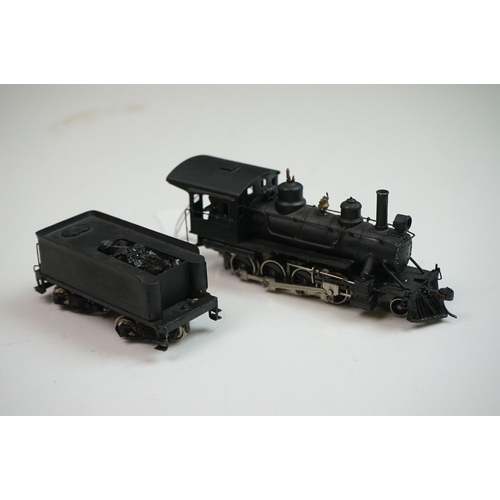 261 - Japanese MSG HO gauge 2-8-0 locomotive & tender, painted, appearing excellent, with tatty box