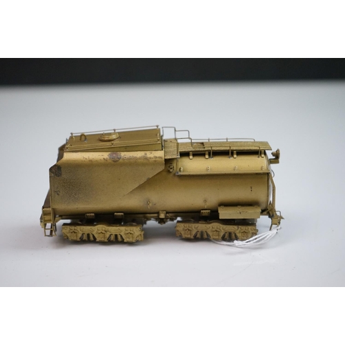 268 - Four boxed Overland Models HO gauge brass items of rolling stock to include Ma & Pa Caboose no 2002 ... 