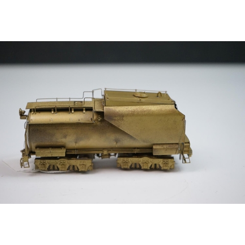 268 - Four boxed Overland Models HO gauge brass items of rolling stock to include Ma & Pa Caboose no 2002 ... 