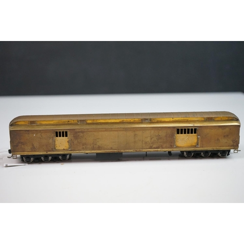 269 - Three boxed E Suydam & Co HO Railroad Equipment Baggage Car brass models to include 2 x RR-7 (one pa... 