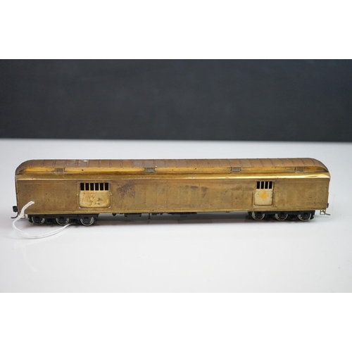 269 - Three boxed E Suydam & Co HO Railroad Equipment Baggage Car brass models to include 2 x RR-7 (one pa... 