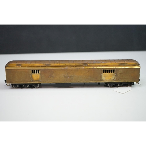 269 - Three boxed E Suydam & Co HO Railroad Equipment Baggage Car brass models to include 2 x RR-7 (one pa... 