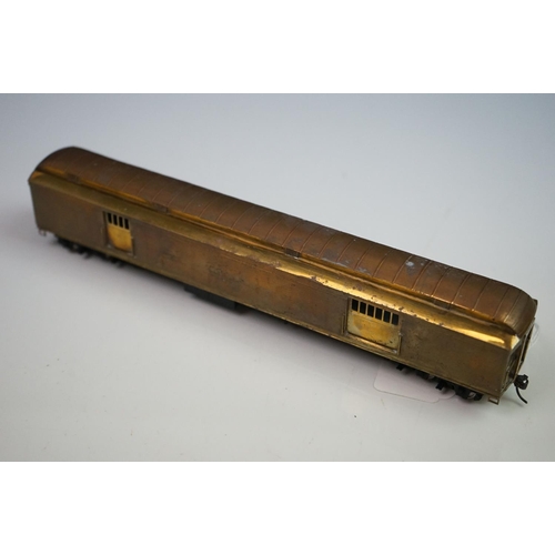 269 - Three boxed E Suydam & Co HO Railroad Equipment Baggage Car brass models to include 2 x RR-7 (one pa... 