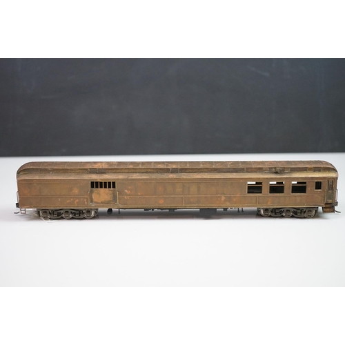 269 - Three boxed E Suydam & Co HO Railroad Equipment Baggage Car brass models to include 2 x RR-7 (one pa... 