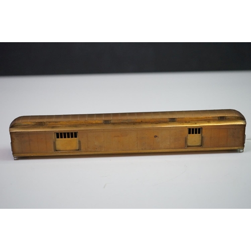 269 - Three boxed E Suydam & Co HO Railroad Equipment Baggage Car brass models to include 2 x RR-7 (one pa... 