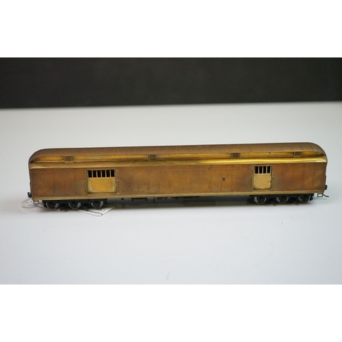 269 - Three boxed E Suydam & Co HO Railroad Equipment Baggage Car brass models to include 2 x RR-7 (one pa... 