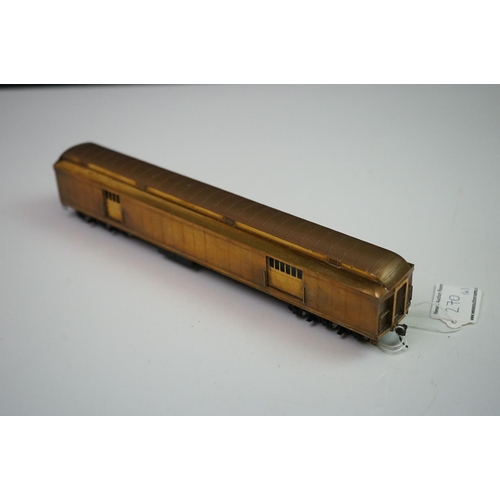 269 - Three boxed E Suydam & Co HO Railroad Equipment Baggage Car brass models to include 2 x RR-7 (one pa... 