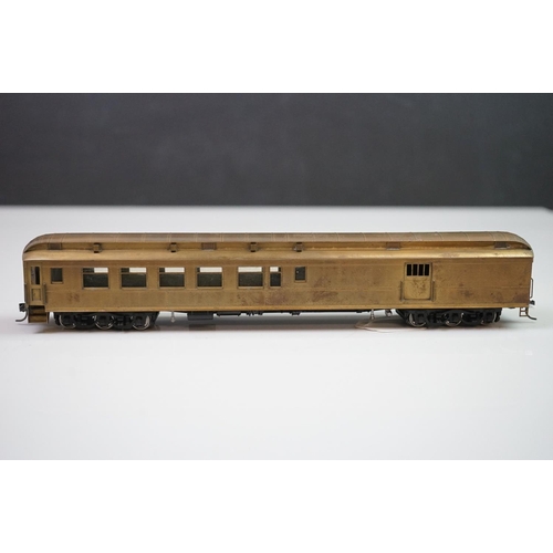 269 - Three boxed E Suydam & Co HO Railroad Equipment Baggage Car brass models to include 2 x RR-7 (one pa... 