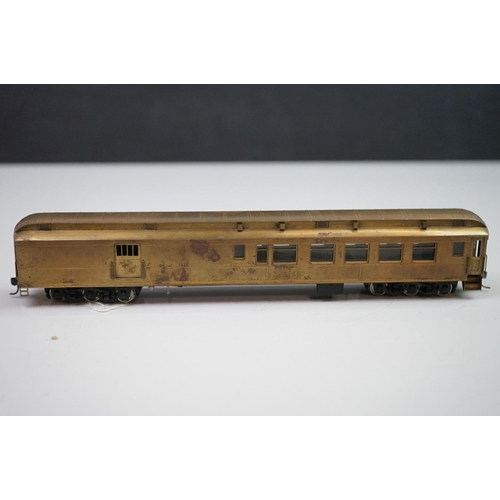 269 - Three boxed E Suydam & Co HO Railroad Equipment Baggage Car brass models to include 2 x RR-7 (one pa... 