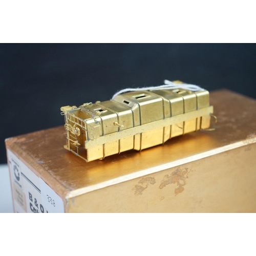 274 - Four boxed Oriental Limited HO gauge item of brass rolling stock to include B&O I-5ba Caboose made b... 