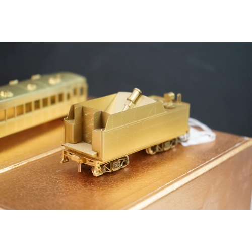 274 - Four boxed Oriental Limited HO gauge item of brass rolling stock to include B&O I-5ba Caboose made b... 