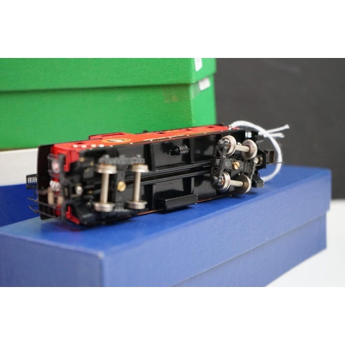 286 - Three items of HO gauge brass rolling stock to include SP&S Wide Vision Cab (painted), Ajin Korea Gr... 