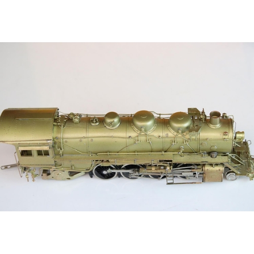 29 - Boxed Sunset Models HO gauge Santa Fe 2-8-2 '4000' Class locomotive with tender made in Korea by Sam... 