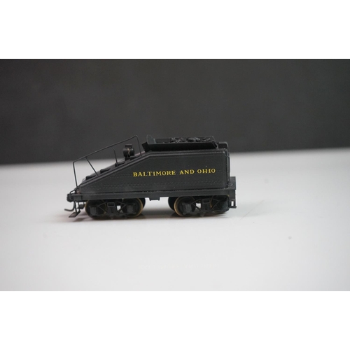 293 - Boxed Gem Models HO gauge SH-118 B&O Class C16a 0-4-0 Switcher brass locomotive (Korea), painted, ap... 