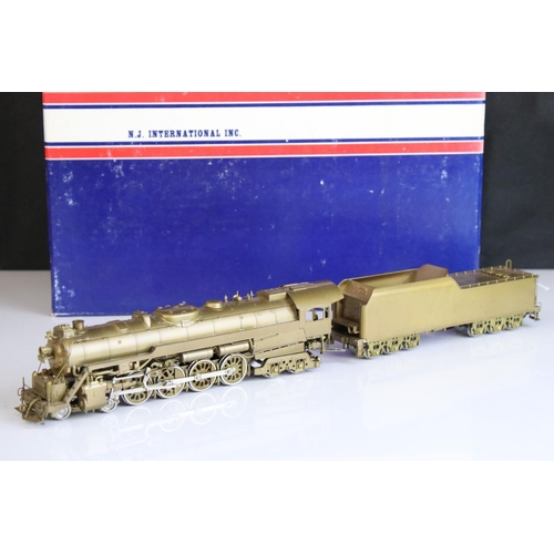 3 - Boxed Daiyoung Models Co by Custom Brass (Korea) HO gauge Reading Lines Class T-1 4-8-4 locomotive &... 