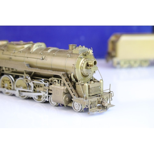 3 - Boxed Daiyoung Models Co by Custom Brass (Korea) HO gauge Reading Lines Class T-1 4-8-4 locomotive &... 