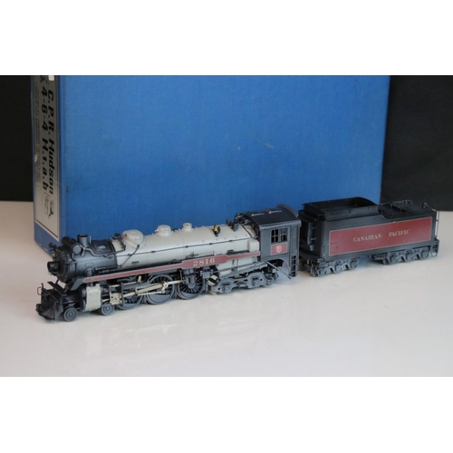 30 - Boxed VH Scale Models HO gauge Canadian Pacific CPR Hudson 4-6-4 H 1.a.b locomotive crafted by Samho... 