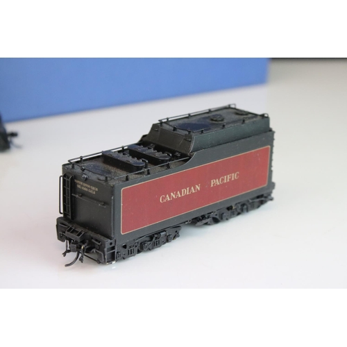 31 - Boxed VH Scale Models HO gauge Canadian Pacific CPR Selkirk 2-10-4 T-1c locomotive crafted by Samhon... 