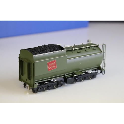 32 - Boxed VH Scale Models HO gauge Canadian National Railways CNR 4-8-2 #6060 locomotive with 12 wheel t... 