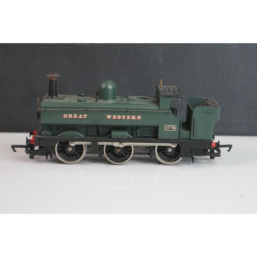 326 - Six Triang & Hornby OO gauge locomotives plus a Hornby Dublo EDL17 missing back bogies