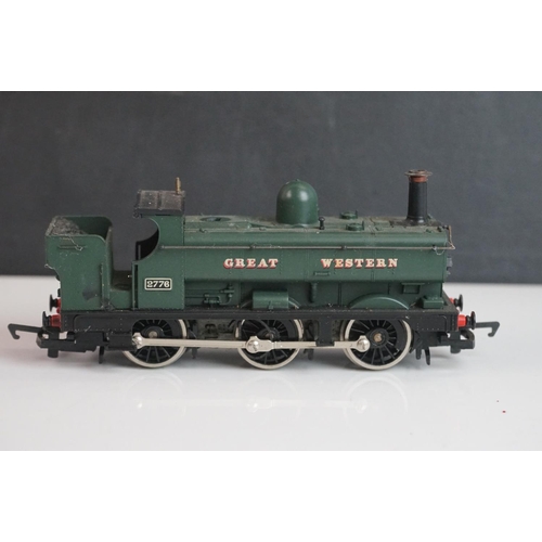 326 - Six Triang & Hornby OO gauge locomotives plus a Hornby Dublo EDL17 missing back bogies