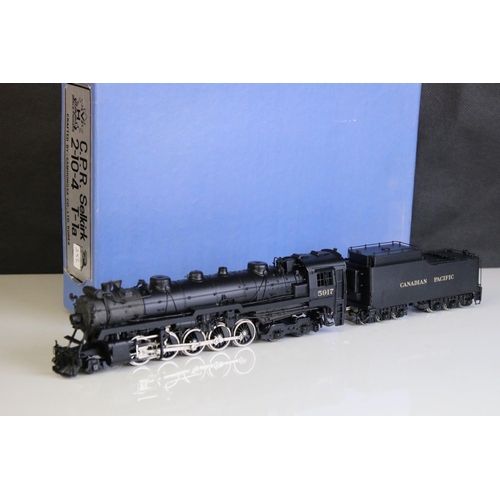 33 - Boxed VH Scale Models HO gauge CPR Canadian Pacific Selkirk 2-10-4 T-1a locomotive & tender, crafted... 