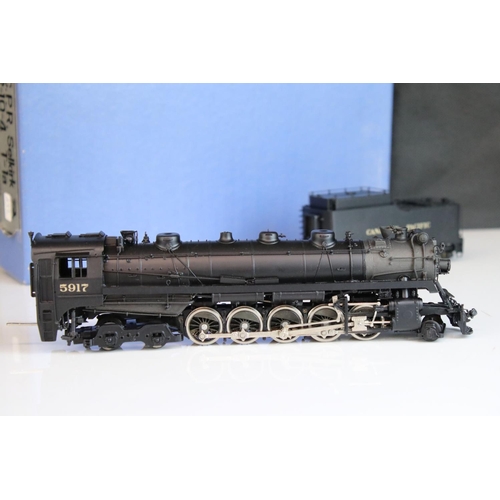 33 - Boxed VH Scale Models HO gauge CPR Canadian Pacific Selkirk 2-10-4 T-1a locomotive & tender, crafted... 