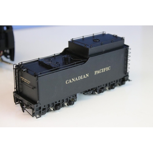 33 - Boxed VH Scale Models HO gauge CPR Canadian Pacific Selkirk 2-10-4 T-1a locomotive & tender, crafted... 